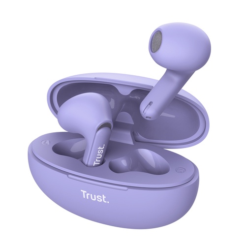 TRUST TRUST CUFFIE YAVI BT ENC, VIOLA - CUFFIE E MICROFONI | TecnoCARE.net Sabaudia, Latina, Terracina, San Felice Circeo e Pontinia