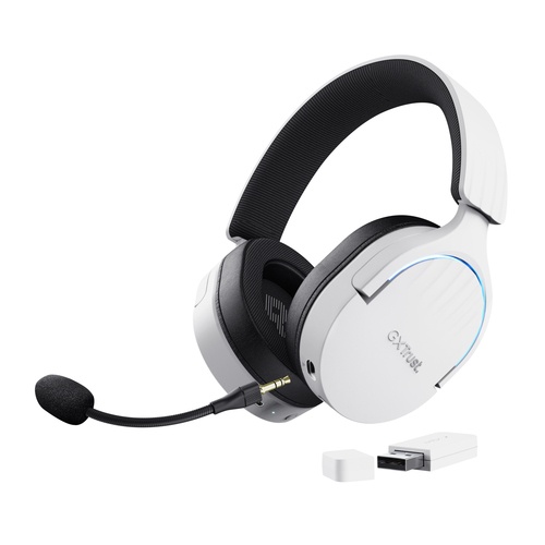 TRUST TRUST CUFFIE GXT491W FAYZO WIRELESS BIANCO - CUFFIE E MICROFONI | TecnoCARE.net Sabaudia, Latina, Terracina, San Felice Circeo e Pontinia