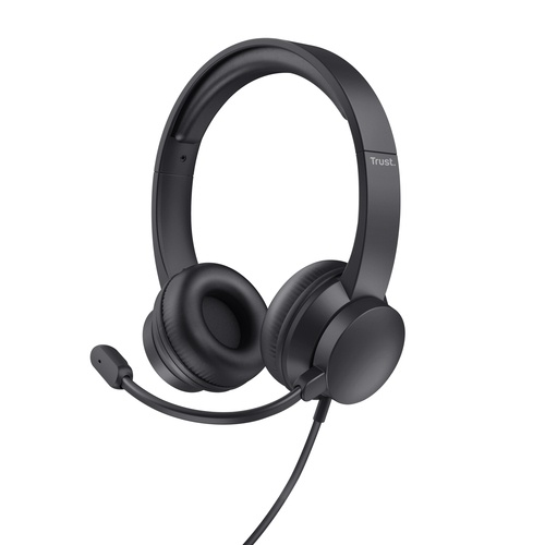TRUST TRUST CUFFIE HS-201 On-Ear USB - CUFFIE E MICROFONI | TecnoCARE.net Sabaudia, Latina, Terracina, San Felice Circeo e Pontinia