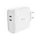 TRUST TRUST CARICATORE MAXO 65W 2P USB-C, BIANCO - CARICABATTERIE | TecnoCARE.net Sabaudia, Latina, Terracina, San Felice Circeo e Pontinia