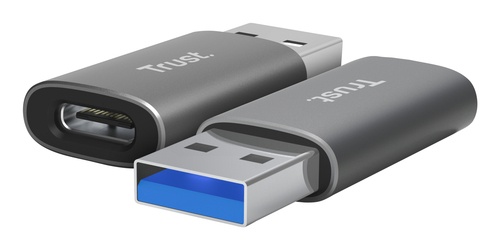 TRUST TRUST ADATTATORE CALYX USB-A TO USB-C,  2PACK - ADATTATORI | TecnoCARE.net Sabaudia, Latina, Terracina, San Felice Circeo e Pontinia