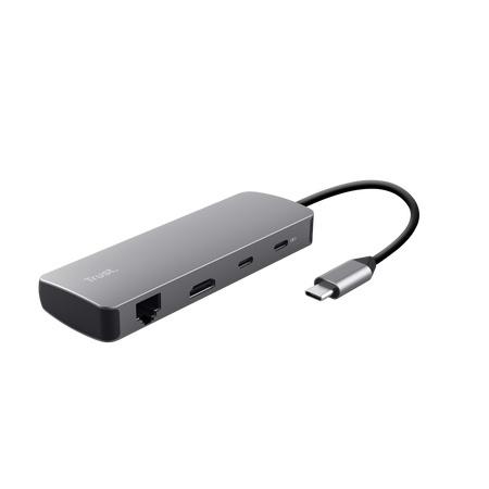 TRUST TRUST ADATTATORE MULTIPORTA DALYX 8-IN-1 - DOCKING STATION | TecnoCARE.net Sabaudia, Latina, Terracina, San Felice Circeo e Pontinia