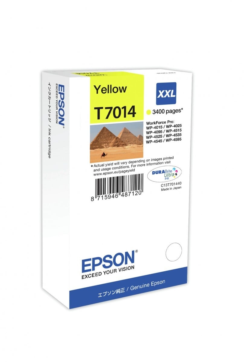 EPSON EPSON Ink Cartridge XXL Yellow 3.4k - STAMPANTI E SCANNER | TecnoCARE.net Sabaudia, Latina, Terracina, San Felice Circeo e Pontinia