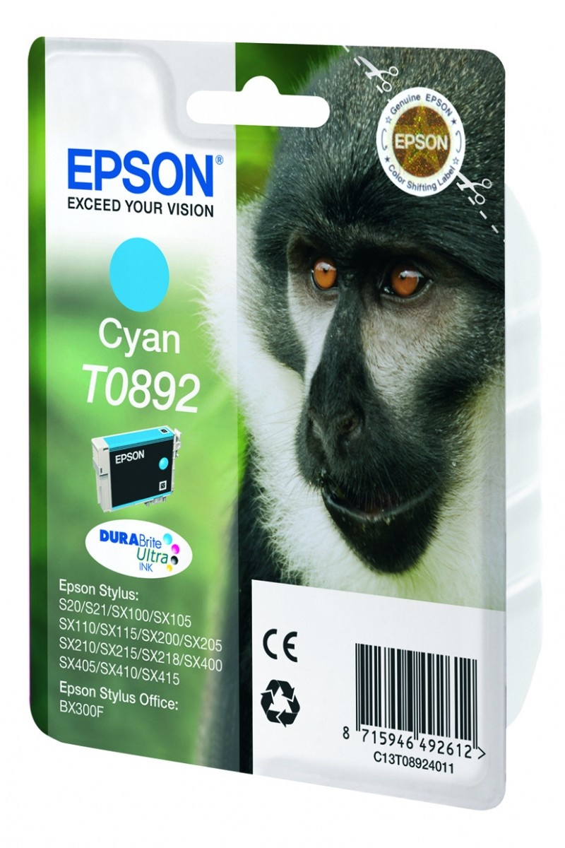EPSON Epson Monkey Cartuccia Ciano - STAMPANTI E SCANNER | TecnoCARE.net Sabaudia, Latina, Terracina, San Felice Circeo e Pontinia