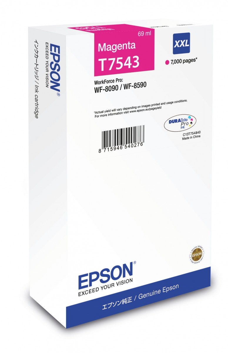 EPSON EPSON WF-8090 / WF-8590 Ink Cartridge XXL Magenta - STAMPANTI E SCANNER | TecnoCARE.net Sabaudia, Latina, Terracina, San Felice Circeo e Pontinia