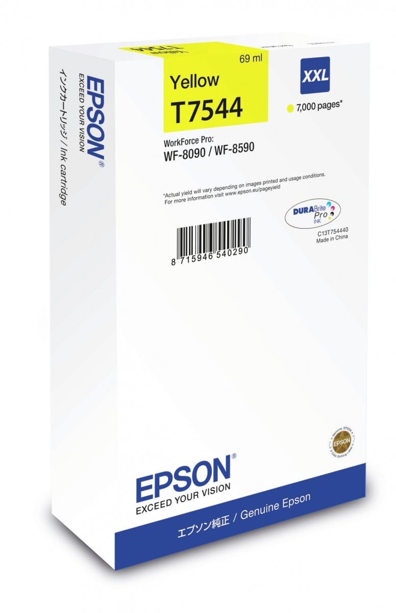 EPSON EPSON WF-8090 / WF-8590 Ink Cartridge XXL Yellow - STAMPANTI E SCANNER | TecnoCARE.net Sabaudia, Latina, Terracina, San Felice Circeo e Pontinia