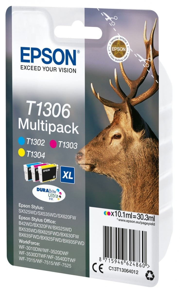 EPSON Epson Stag Multipack 3 colori - STAMPANTI E SCANNER | TecnoCARE.net Sabaudia, Latina, Terracina, San Felice Circeo e Pontinia