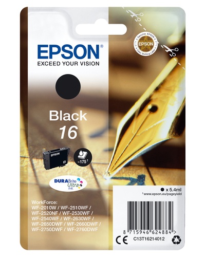 EPSON Epson Pen and crossword Cartuccia Penna e cruciverba Nero Inchiostri DURABrite Ultra 16 - STAMPANTI E SCANNER | TecnoCARE.net Sabaudia, Latina, Terracina, San Felice Circeo e Pontinia