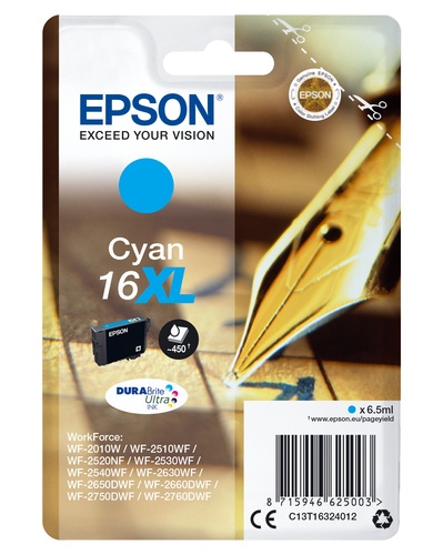 EPSON Epson Pen and crossword Cartuccia Penna e cruciverba Ciano Inchiostri DURABrite Ultra 16XL - STAMPANTI E SCANNER | TecnoCARE.net Sabaudia, Latina, Terracina, San Felice Circeo e Pontinia