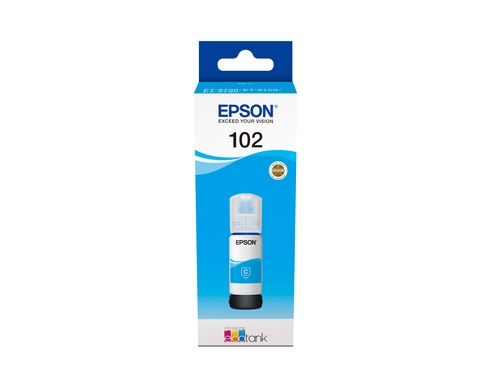 EPSON Epson 102 EcoTank Cyan ink bottle - STAMPANTI E SCANNER | TecnoCARE.net Sabaudia, Latina, Terracina, San Felice Circeo e Pontinia