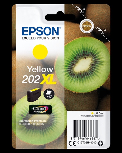 EPSON EPSON CART INK GIALLO 202XL KIWI CONF SINGOLA AD ALTA CAPACITA - CARTUCCE INKJET | TecnoCARE.net Sabaudia, Latina, Terracina, San Felice Circeo e Pontinia