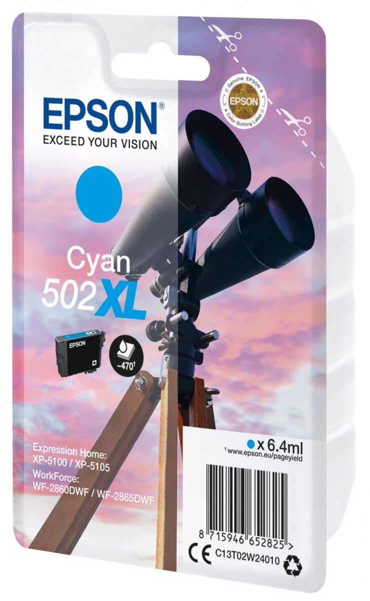 EPSON Epson Singlepack Cyan 502XL Ink - STAMPANTI E SCANNER | TecnoCARE.net Sabaudia, Latina, Terracina, San Felice Circeo e Pontinia