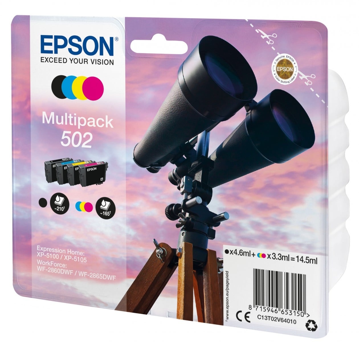 EPSON Epson Multipack 4-colours 502 Ink - STAMPANTI E SCANNER | TecnoCARE.net Sabaudia, Latina, Terracina, San Felice Circeo e Pontinia