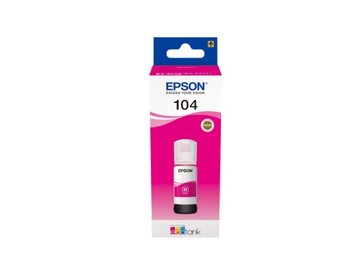 EPSON Epson 104 EcoTank Magenta ink bottle - STAMPANTI E SCANNER | TecnoCARE.net Sabaudia, Latina, Terracina, San Felice Circeo e Pontinia