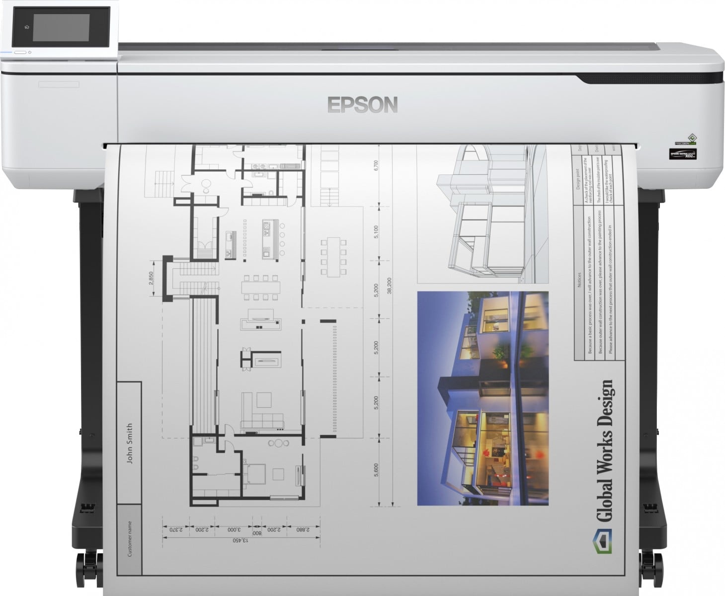 EPSON Epson SureColor SC-T5100 plotter 36" 2400 x 1200 DPI Wi-Fi AirPrint - STAMPANTI E SCANNER | TecnoCARE.net Sabaudia, Latina, Terracina, San Felice Circeo e Pontinia