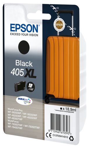 EPSON Epson Singlepack Black 405XL DURABrite Ultra Ink - STAMPANTI E SCANNER | TecnoCARE.net Sabaudia, Latina, Terracina, San Felice Circeo e Pontinia