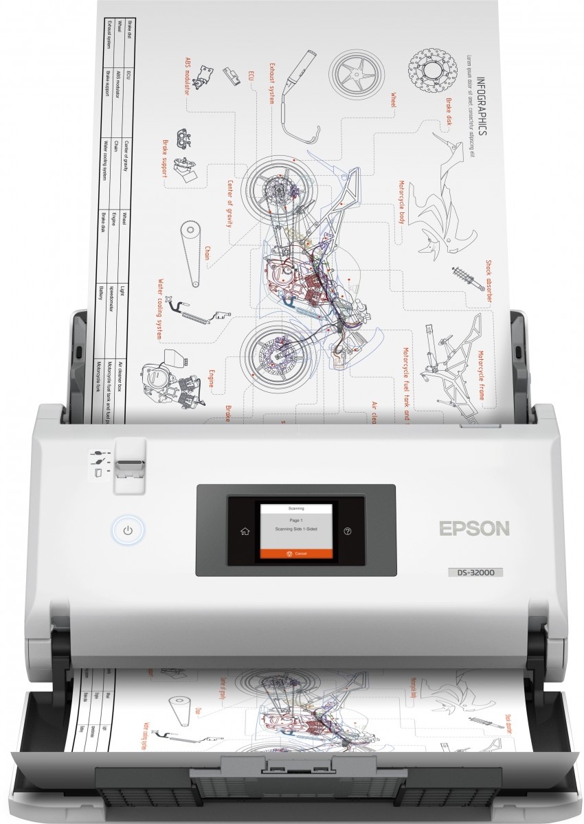 EPSON Epson WorkForce DS-32000 scanner ADF 600 x 600 DPI 90ppm - STAMPANTI E SCANNER | TecnoCARE.net Sabaudia, Latina, Terracina, San Felice Circeo e Pontinia