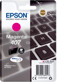 EPSON EPSON CART. INK MAGENTA PER WF-4545, 407 L - CARTUCCE INKJET | TecnoCARE.net Sabaudia, Latina, Terracina, San Felice Circeo e Pontinia