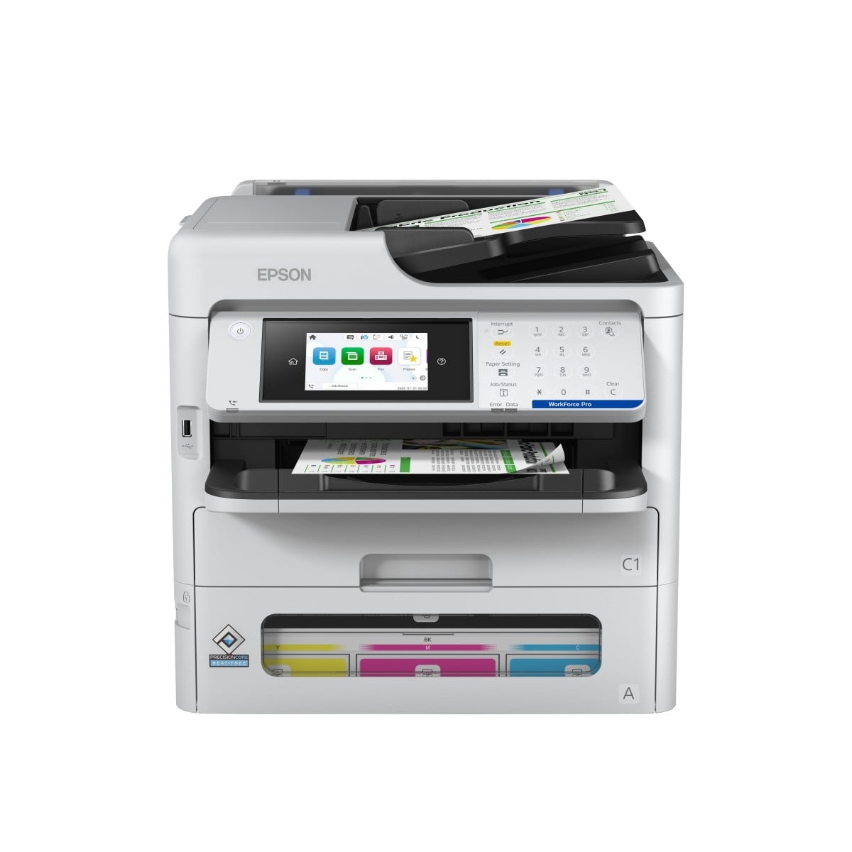 EPSON Epson WorkForce Pro EM-C800RDWF - dispositivo di stampa tutto in uno - stampa, scansione, copia, fax 4800 x 1200 DPI A4 DUPLEX DADF 25ppm Wi-Fi AirPrint - STAMPANTI E SCANNER | TecnoCARE.net Sabaudia, Latina, Terracina, San Felice Circeo e Pontinia
