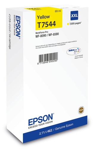 EPSON EPSON TANICA INK GIALLO XXL PER  WF-8590 - 7.000Pag - CARTUCCE INKJET | TecnoCARE.net Sabaudia, Latina, Terracina, San Felice Circeo e Pontinia