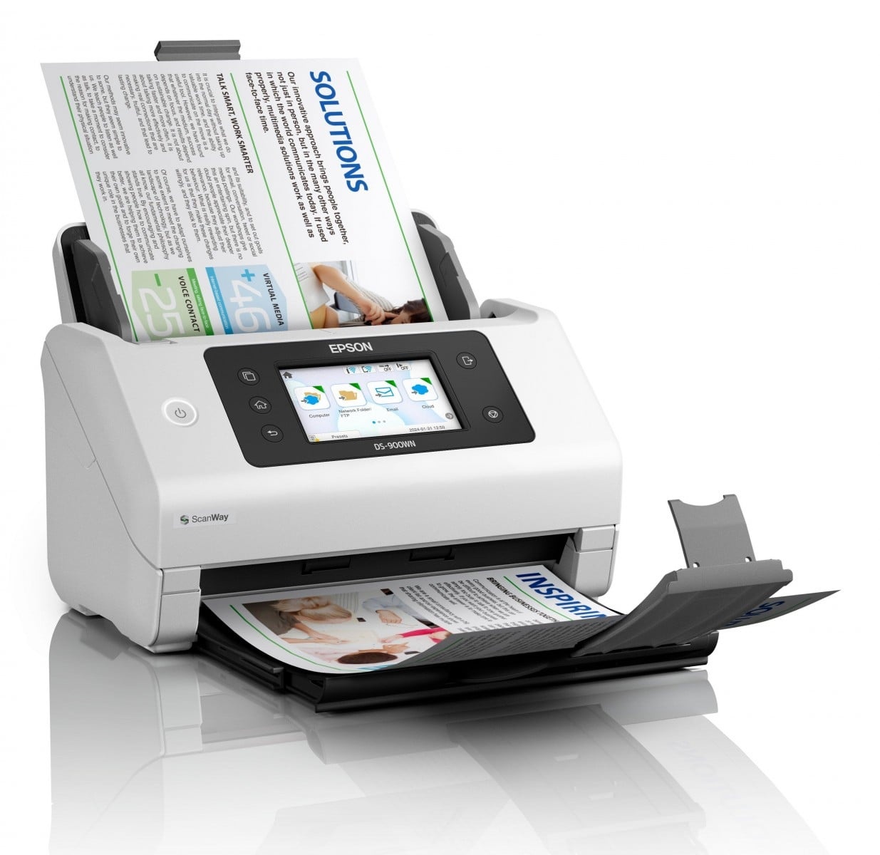 EPSON Epson WorkForce DS-900WN scanner ADF 600 x 600 DPI 70ppm - STAMPANTI E SCANNER | TecnoCARE.net Sabaudia, Latina, Terracina, San Felice Circeo e Pontinia
