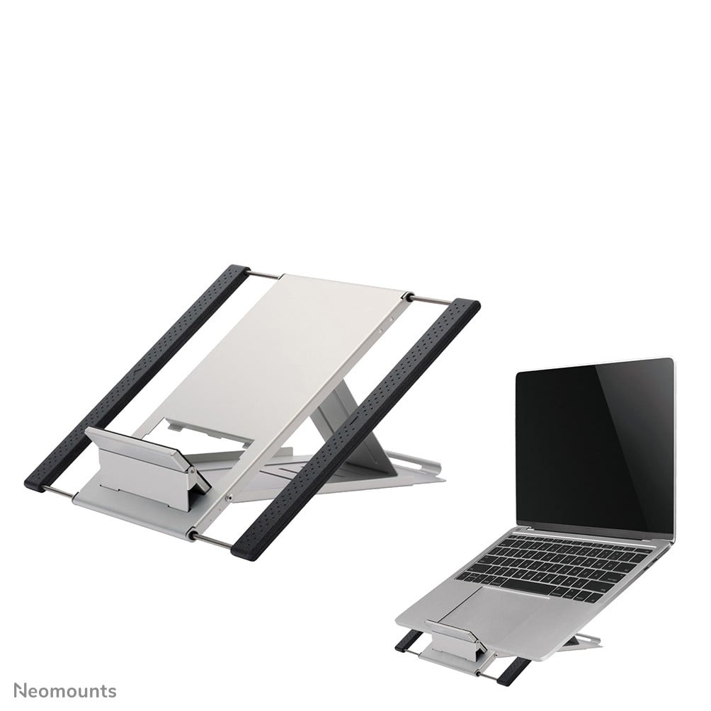 NEOMOUNTS BY NEWSTAR Neomounts NSLS100 supporto per laptop Mensola a braccio per notebook Argento 55,9 cm (22") - PC | TecnoCARE.net Sabaudia, Latina, Terracina, San Felice Circeo e Pontinia