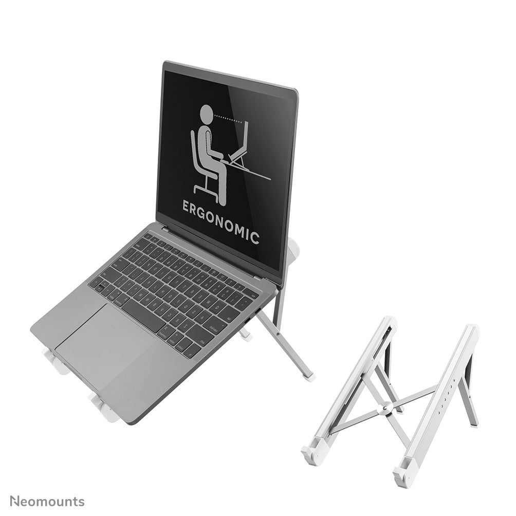 NEOMOUNTS BY NEWSTAR Neomounts NSLS010 supporto per laptop Supporto per computer portatile Argento 43,2 cm (17") - PC | TecnoCARE.net Sabaudia, Latina, Terracina, San Felice Circeo e Pontinia