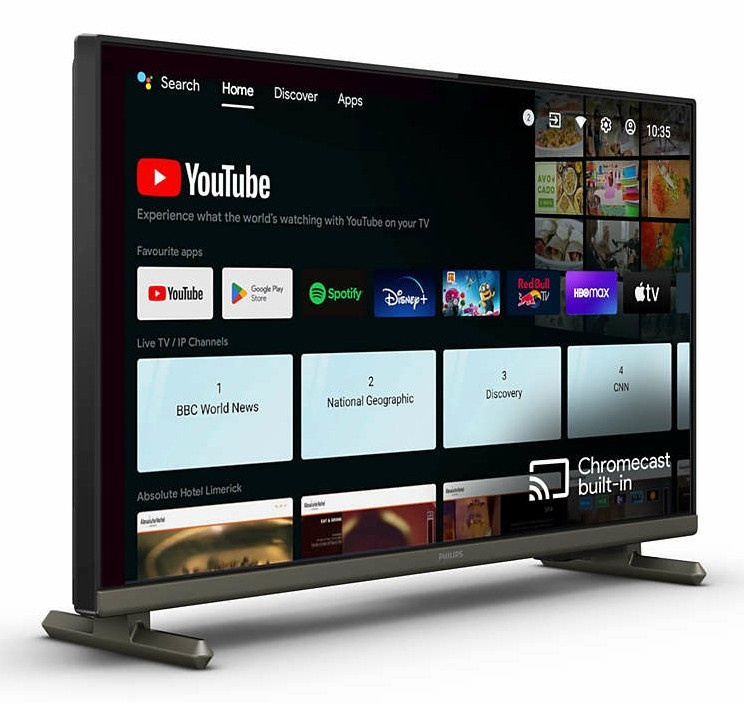 PHILIPS Philips 24HFL4518/12 TV Hospitality 61 cm (24") HD 250 cd/m² Smart TV Nero 6 W - TELEVISORI | TecnoCARE.net Sabaudia, Latina, Terracina, San Felice Circeo e Pontinia