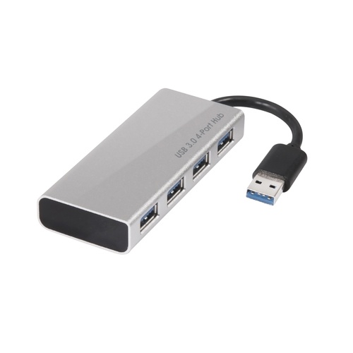 CLUB3D CLUB3D ADATTATORE USB TYPE A 3.1 GEN 1 TO 4 X USB TYPE A 3.0 ALUMINIUM CASING WITH POWER - HUB USB | TecnoCARE.net Sabaudia, Latina, Terracina, San Felice Circeo e Pontinia