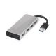 CLUB3D CLUB3D ADATTATORE USB TYPE A 3.1 GEN 1 TO 4 X USB TYPE A 3.0 ALUMINIUM CASING WITH POWER - HUB USB | TecnoCARE.net Sabaudia, Latina, Terracina, San Felice Circeo e Pontinia