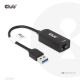 CLUB3D CLUB3D ADATTATORE USB 3.2 Gen1 Type A to RJ45 2.5Gbps - ADATTATORI | TecnoCARE.net Sabaudia, Latina, Terracina, San Felice Circeo e Pontinia