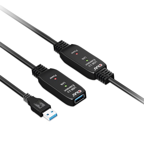 CLUB3D CLUB3D CAVO USB TYPE A GEN 1 ACTIVE REPEATER 10METER / 30FT SUPPORTS UP TO 5GBPS - CAVI USB | TecnoCARE.net Sabaudia, Latina, Terracina, San Felice Circeo e Pontinia