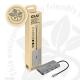 CLUB3D CLUB3D USB 3.2 GEN1 TYPE-C 8-IN-1 HUB WITH 2X HDMI, 2X USB-A, RJ45, SD/MICRO SD CARD SLOTS AND USB - HUB USB | TecnoCARE.net Sabaudia, Latina, Terracina, San Felice Circeo e Pontinia