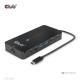 CLUB3D CLUB3D HUB USB GEN1 TYPE-C 7-in-1  2x HDMI, 2x USB GEN1 TYPE-A, 1x RJ45, 1x 3.5mm Audio, 1x USB GEN - HUB USB | TecnoCARE.net Sabaudia, Latina, Terracina, San Felice Circeo e Pontinia