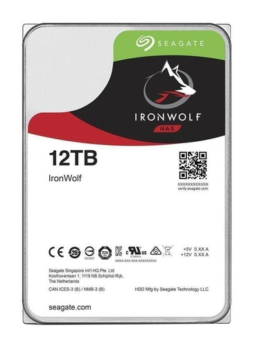 SEAGATE Seagate IronWolf 12TB ST12000VN0008 - SUPPORTI PER LA MEMORIZZAZIONE | TecnoCARE.net Sabaudia, Latina, Terracina, San Felice Circeo e Pontinia