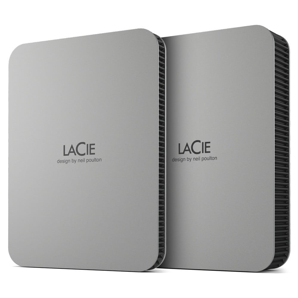 LACIE LaCie Mobile Drive (2022) disco rigido esterno 5 TB 2.5" USB Type-C 3.2 Gen 1 (3.1 Gen 1) Argento - SUPPORTI PER LA MEMORIZZAZIONE | TecnoCARE.net Sabaudia, Latina, Terracina, San Felice Circeo e Pontinia