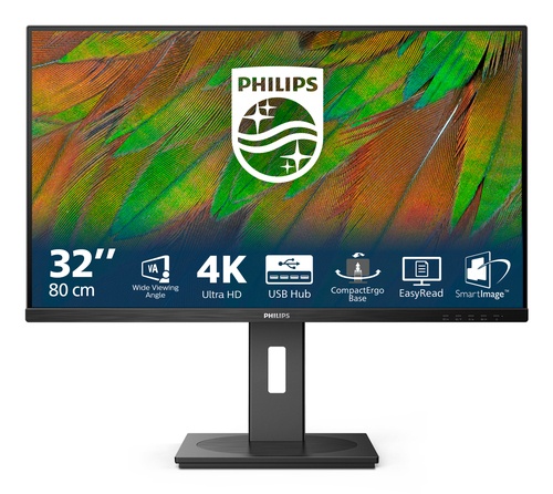 PHILIPS PHILIPS MONITOR 32 LED VA 4K UHD 16:9 4MS 350 CDM, PIVOT, DP/HDMI, MULTIMEDIALE - MONITOR LED | TecnoCARE.net Sabaudia, Latina, Terracina, San Felice Circeo e Pontinia