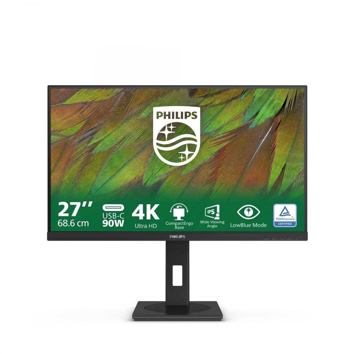 PHILIPS Philips Serie 3000 27B1U3900/00 Monitor PC 68,6 cm (27") 3840 x 2160 Pixel 4K Ultra HD LCD Nero - MONITOR E ACCESSORI | TecnoCARE.net Sabaudia, Latina, Terracina, San Felice Circeo e Pontinia