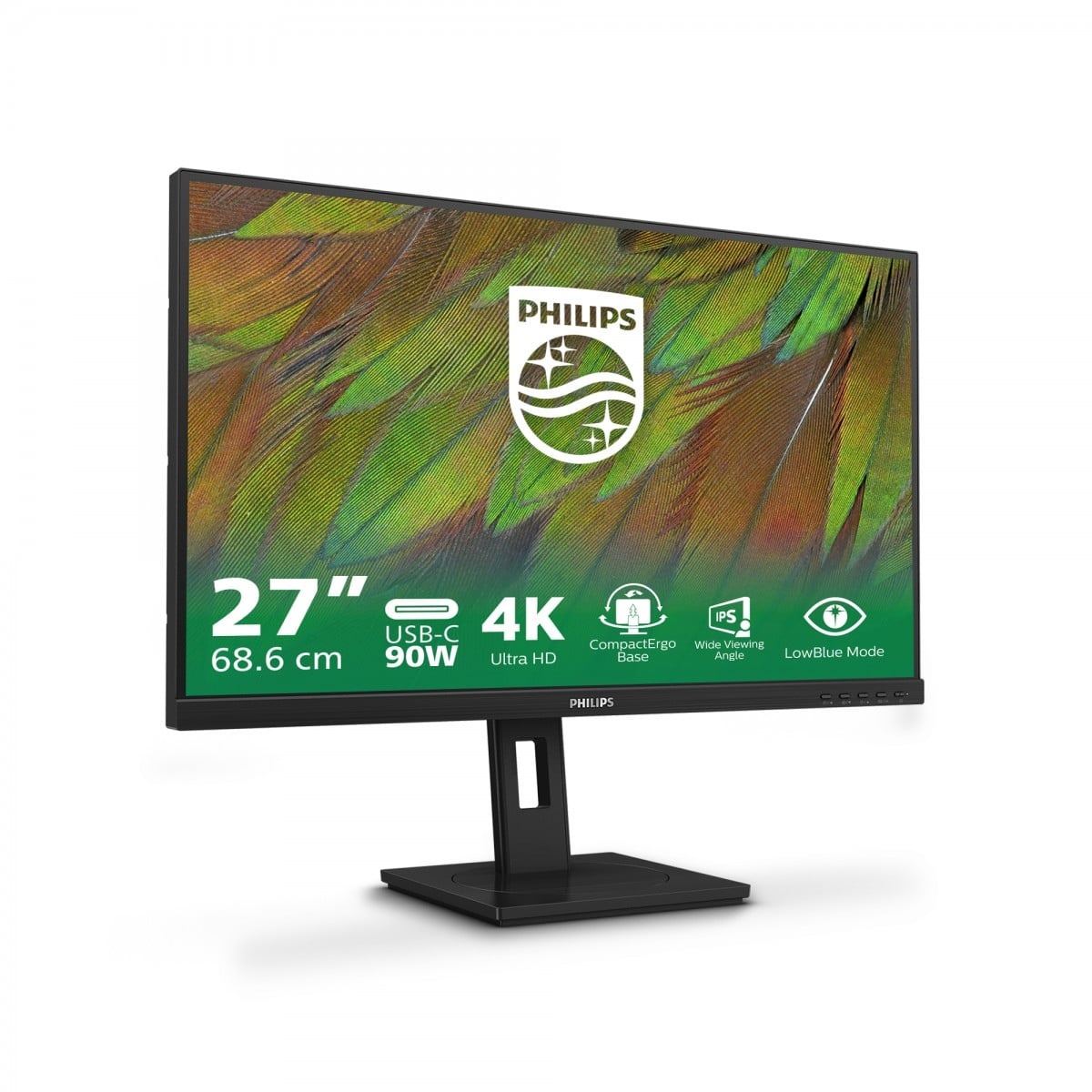 PHILIPS Philips Serie 3000 27B1U3900/00 Monitor PC 68,6 cm (27") 3840 x 2160 Pixel 4K Ultra HD LCD Nero - MONITOR E ACCESSORI | TecnoCARE.net Sabaudia, Latina, Terracina, San Felice Circeo e Pontinia
