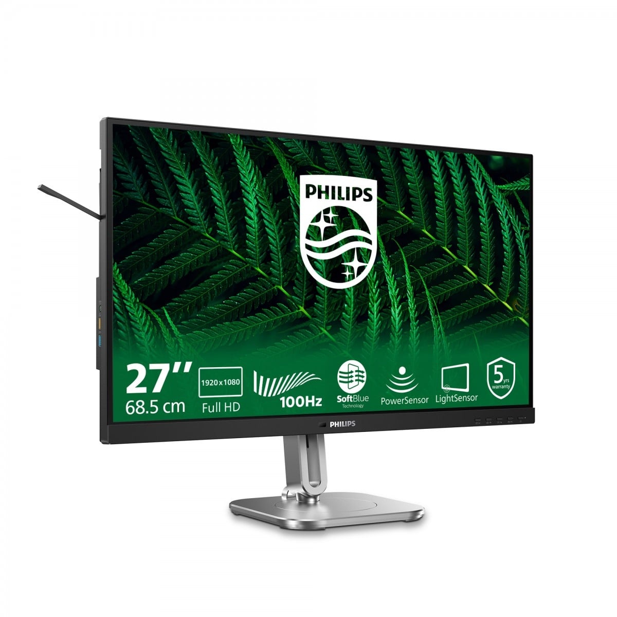 PHILIPS Philips Serie 5000 27B2G5200/00 Monitor PC 68,6 cm (27") 1920 x 1080 Pixel Full HD LCD Antracite - MONITOR E ACCESSORI | TecnoCARE.net Sabaudia, Latina, Terracina, San Felice Circeo e Pontinia