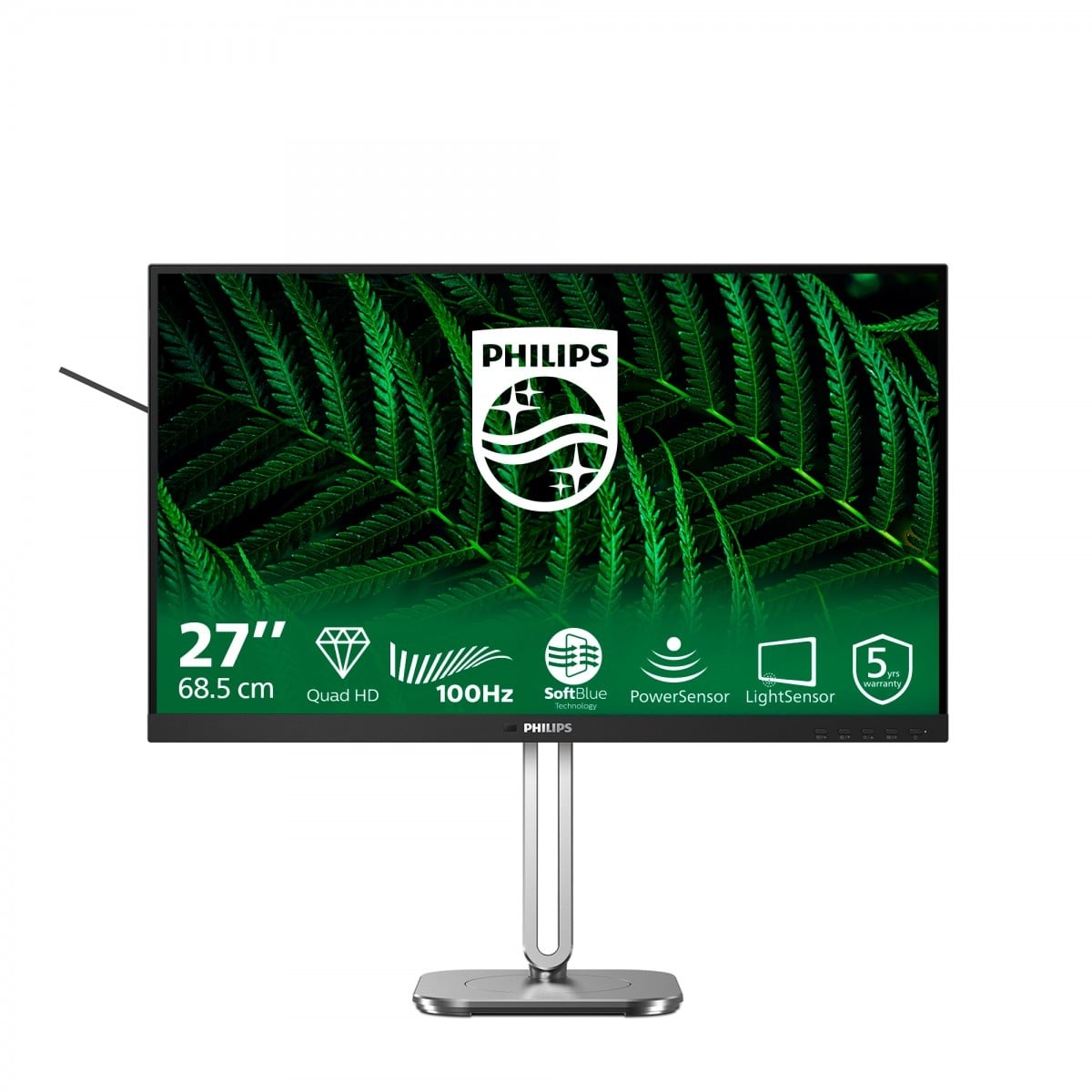 PHILIPS Philips Serie 5000 27B2G5500/00 Monitor PC 68,6 cm (27") 2560 x 1440 Pixel Quad HD LCD Antracite - MONITOR E ACCESSORI | TecnoCARE.net Sabaudia, Latina, Terracina, San Felice Circeo e Pontinia