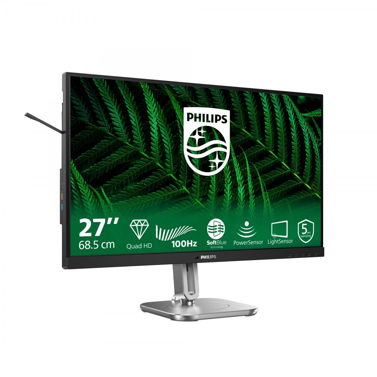 PHILIPS Philips Serie 5000 27B2G5500/00 Monitor PC 68,6 cm (27") 2560 x 1440 Pixel Quad HD LCD Antracite - MONITOR E ACCESSORI | TecnoCARE.net Sabaudia, Latina, Terracina, San Felice Circeo e Pontinia