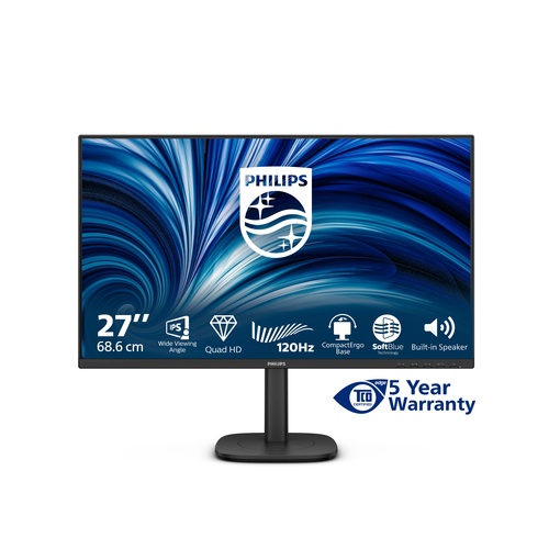 PHILIPS Philips 27B2N3500J/00 Monitor PC 68,6 cm (27") 2560 x 1440 Pixel 2K LCD Nero - MONITOR E ACCESSORI | TecnoCARE.net Sabaudia, Latina, Terracina, San Felice Circeo e Pontinia