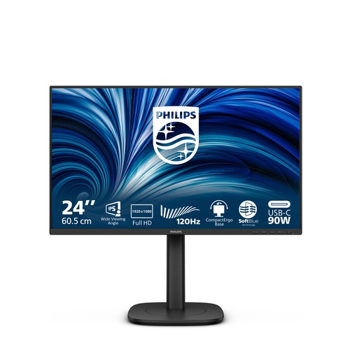 PHILIPS Philips Serie 3000 24B2U3301/00 Monitor PC 60,5 cm (23.8") 1920 x 1080 Pixel Full HD LCD Nero - MONITOR E ACCESSORI | TecnoCARE.net Sabaudia, Latina, Terracina, San Felice Circeo e Pontinia