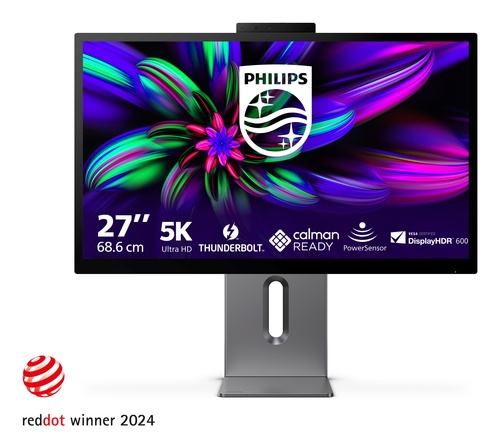 PHILIPS PHILIPS MONITOR 27 LED IPS 5K UHD 16:9 4MS 500 CDM, PIVOT, USB-C HUB, HDMI, MULTIMEDIALE - MONITOR DESIGNER | TecnoCARE.net Sabaudia, Latina, Terracina, San Felice Circeo e Pontinia