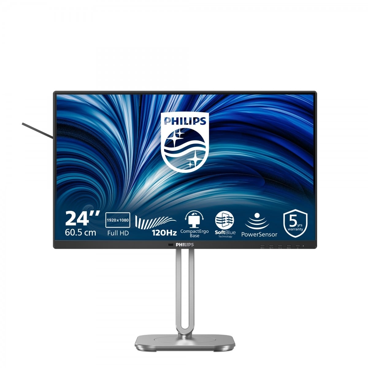 PHILIPS Philips Serie 4000 24B2N4200/00 Monitor PC 60,5 cm (23.8") 1920 x 1080 Pixel Full HD LCD Grigio - MONITOR E ACCESSORI | TecnoCARE.net Sabaudia, Latina, Terracina, San Felice Circeo e Pontinia