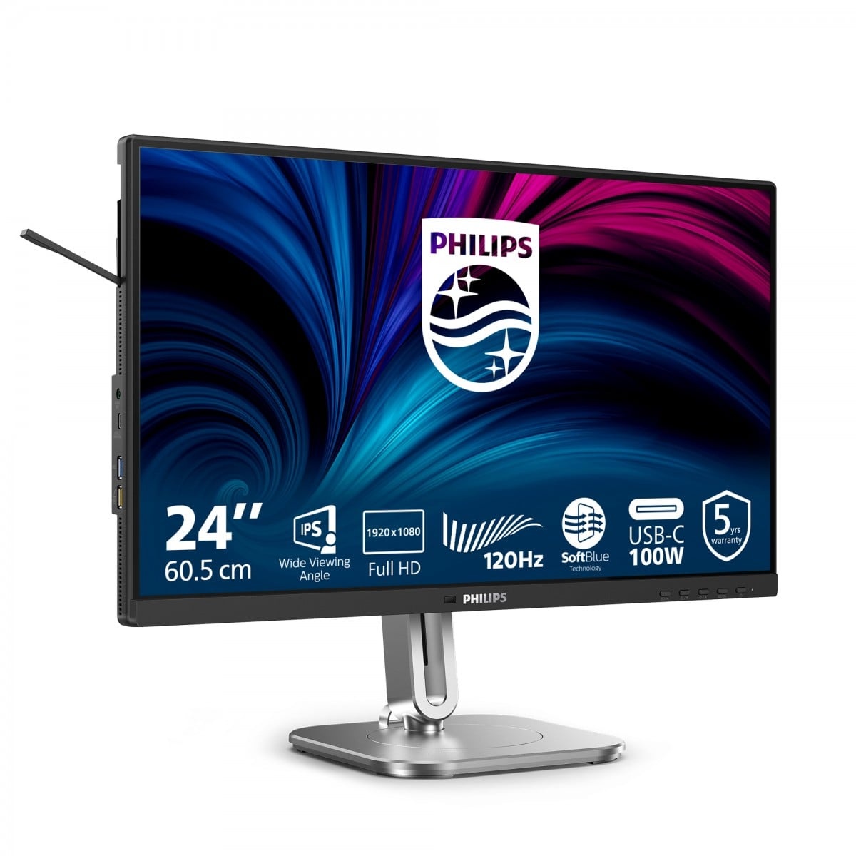 PHILIPS Philips Serie 4000 24B2U4301/00 Monitor PC 60,5 cm (23.8") 1920 x 1080 Pixel Full HD LCD Grigio - MONITOR E ACCESSORI | TecnoCARE.net Sabaudia, Latina, Terracina, San Felice Circeo e Pontinia