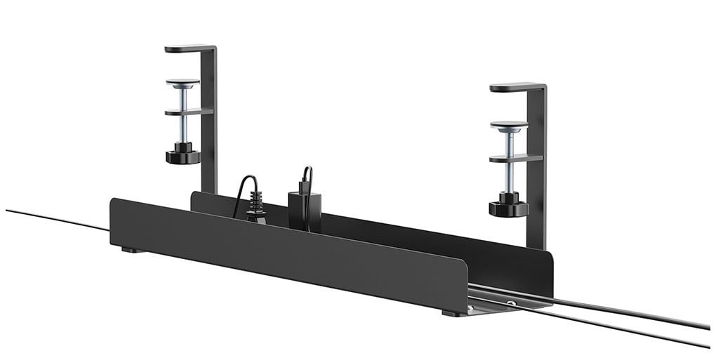 NEOMOUNTS BY NEWSTAR Neomounts ADS07-121BL organizer per cavi Scrivania Pannello passacavi Nero 1 pz - FORNITURE ELETTRICHE | TecnoCARE.net Sabaudia, Latina, Terracina, San Felice Circeo e Pontinia