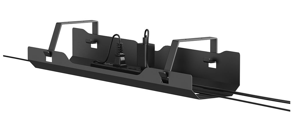 NEOMOUNTS BY NEWSTAR Neomounts ADS07-122BL organizer per cavi Scrivania Pannello passacavi Nero 1 pz - FORNITURE ELETTRICHE | TecnoCARE.net Sabaudia, Latina, Terracina, San Felice Circeo e Pontinia