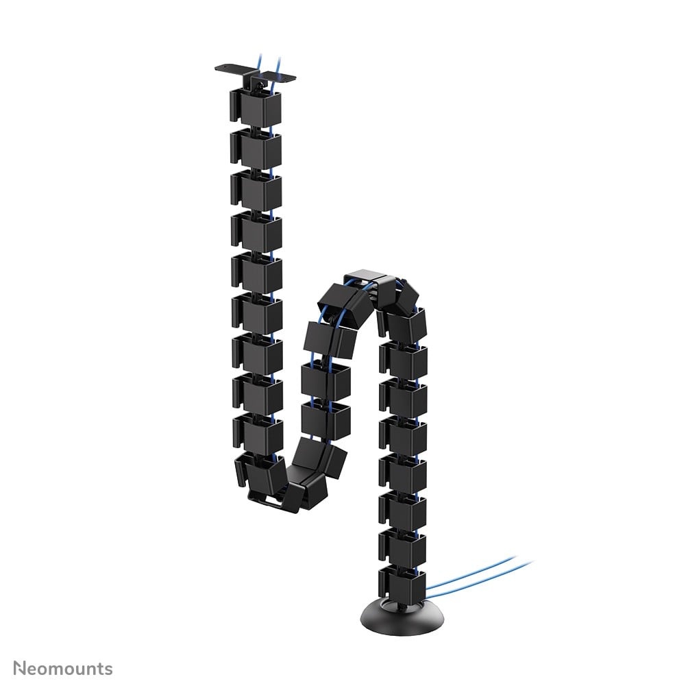 NEOMOUNTS BY NEWSTAR Neomounts ADS06-130BL organizer per cavi Scrivania Guida per cavi Nero 1 pz - FORNITURE ELETTRICHE | TecnoCARE.net Sabaudia, Latina, Terracina, San Felice Circeo e Pontinia